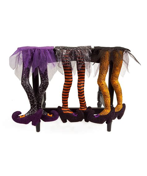 Witch Legs Dangling: A Creative Inspiration for Halloween Decorations